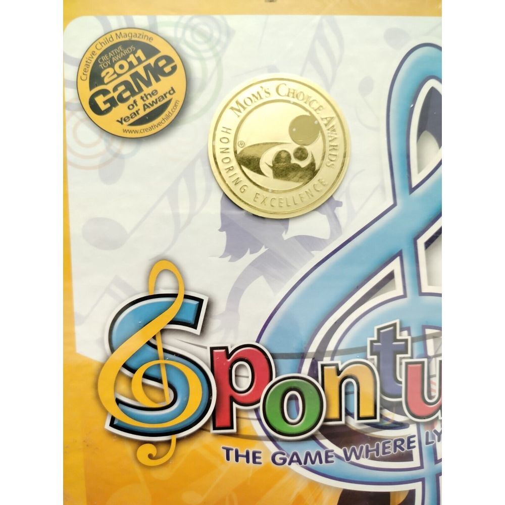 Spontuneous The Song Game Where Lyrics Come To Life Mom's Choice Award Family - Picture 3 of 8